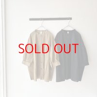 *sale30%off* prit 80/1ローン 7分袖スタンドカラーギャザーブラウス