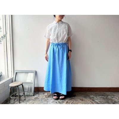 画像1: *sale 50%off* NATURAL LAUNDRY リネンクロス ロングスカート