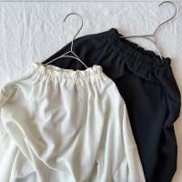 NATURAL LAUNDRY インレー ギャザーネックPO