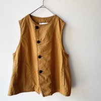 NATURAL LAUNDRY CWツイル スラントベスト