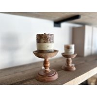 ＷＯＯＤ　キャンドルスタンド　コンポート