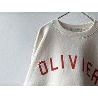 nouvelles du paradis ふんわり裏毛　ロゴスウェット(OLIVIER)