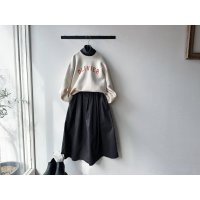 *sale40%off*  prit サテンダブルストライプ タックスカート