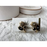 Vlas Blomme Noir ピアス＆イヤリング