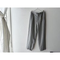 【n.VB】Light Linen Twill TAPERED PANTS  (unisex)