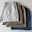 画像4: seasew. 60/1フレンチリネンワッシャーペチパンツ 90丈【1枚までクリックポスト可】 (4)