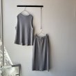 画像8: NATURAL LAUNDRY クォーターニット ナロースカート (8)