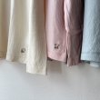 画像11: NATURAL LAUNDRY フェザーニットWガーゼ クルーPO (11)