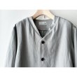 画像4: 【n.VB】Light Linen Twill CARDIGAN JACKET  (unisex) (4)