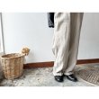 画像5: Luminaes heavy-linen frax dyed ワイドイージーPT （unisex） (5)